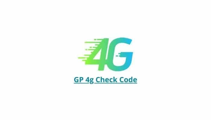 GP 4g Check Code